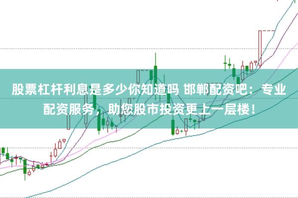 股票杠杆利息是多少你知道吗 邯郸配资吧：专业配资服务，助您股市投资更上一层楼！