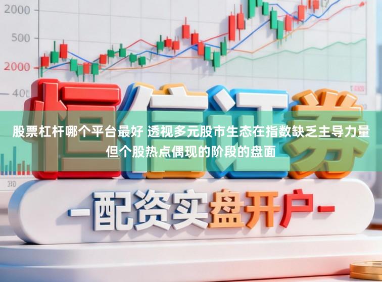 股票杠杆哪个平台最好 透视多元股市生态在指数缺乏主导力量但个股热点偶现的阶段的盘面
