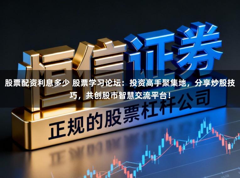 股票配资利息多少 股票学习论坛：投资高手聚集地，分享炒股技巧，共创股市智慧交流平台！